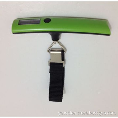Electronic travel/luggage tape scale, auto off, tare and low battery indication